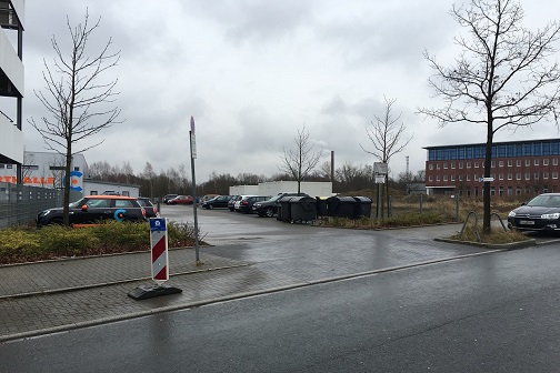 Eingang zum Schulhof Arnoldschule